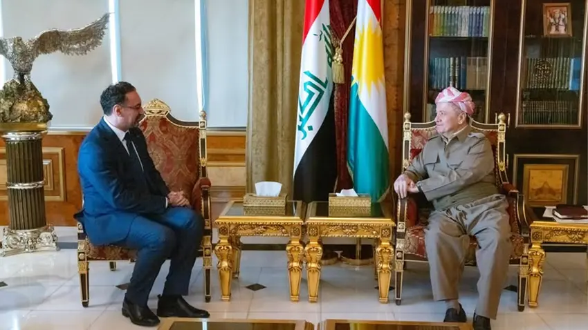 Konsulê Urdinê ji Serok Barzanî xatir xwest