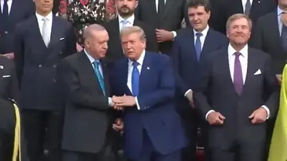 Erdoğan û Trump di zîrwa NATO de hev dîtin