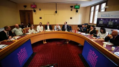 Hevserokê DEM Partiyê li Catham House a Londonê axivî