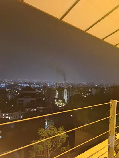کەناڵە ئیسرائیلییەکان : ئاگرکەوتنەوە لە بورجی ئاسمان لە تاران بەهۆی هێرشی فڕۆکەی بێفڕۆکەوان و بە ئامانجگرتنی بەرپرسانی سوپای پاسداران بووە
