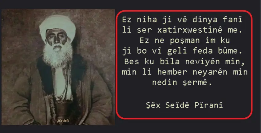 Bi ser şehadeta Şêx Seîd û rêhevalên wî de 100 sal derbas bû