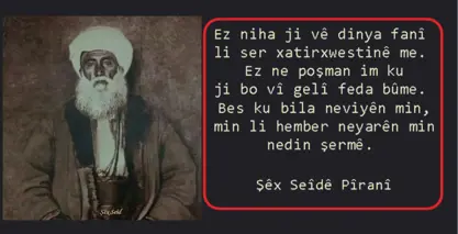 Bi ser şehadeta Şêx Seîd û rêhevalên wî de 100 sal derbas bû