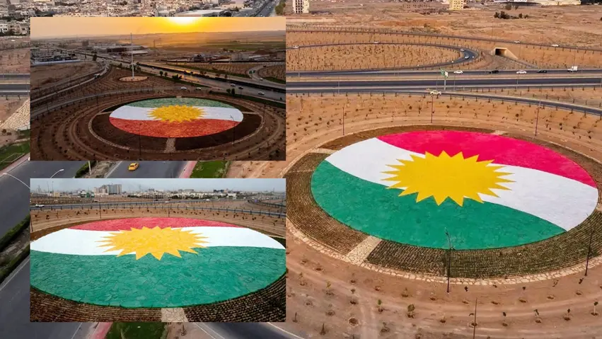 Kesên serdana Hewlêrê bikin wê ala herî mezin a kevirî ya Kurdistanê bibînin