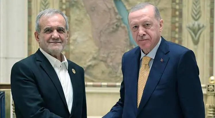 Erdoğan, İran Cumhurbaşkanı ile görüştü