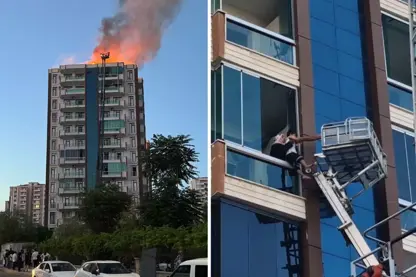 Di şewata apartmana Diyarbekir de 4 kes mirin ku 3 ji wan zarok in