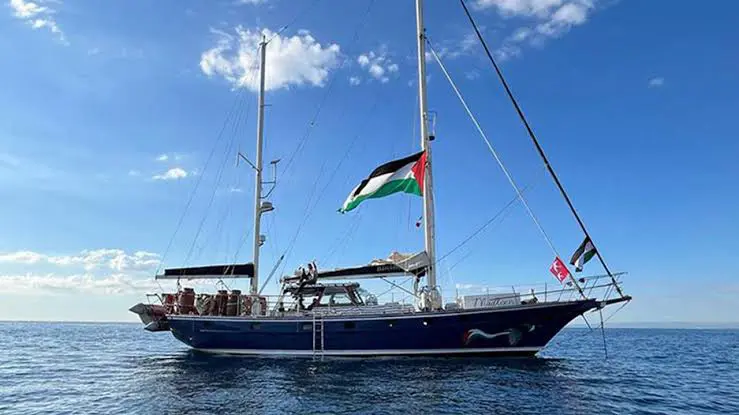 Madleen Aşdod Limanı'na getirildi