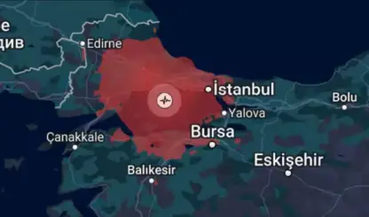 İstanbul'da deprem! Çevre iller de hissetti!