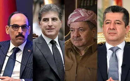 Serokê MİT a Tirkiyê İbrahim Kalın seredana Herêma Kurdistanê kir