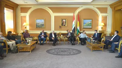 Şanda DEM Partiyê ji aliyê Serokatiya Kurdistanê ve hate pêşwazîkirin
