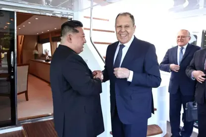 Kim Jong-un û Sergey Lavrov li Wonsanê hevdîtin kirin