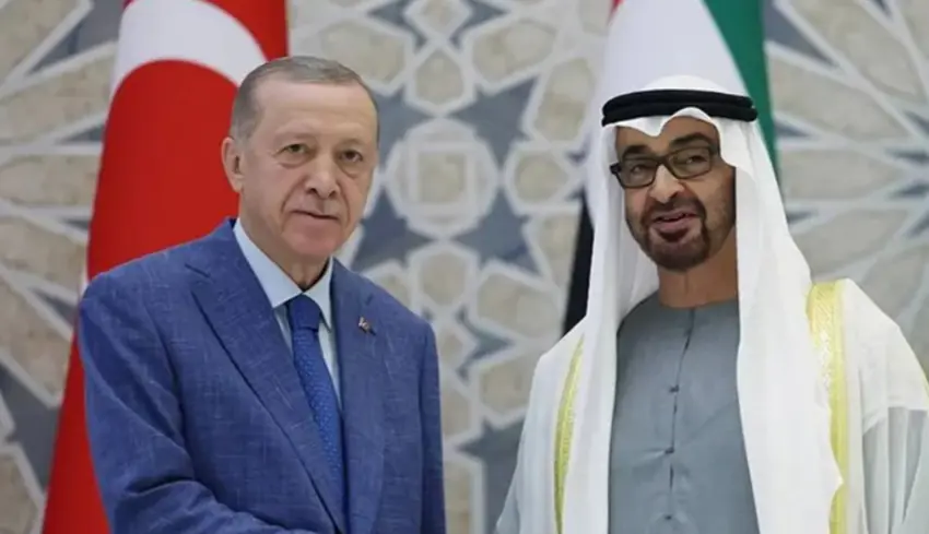Erdogan û El Nahyan axivîn