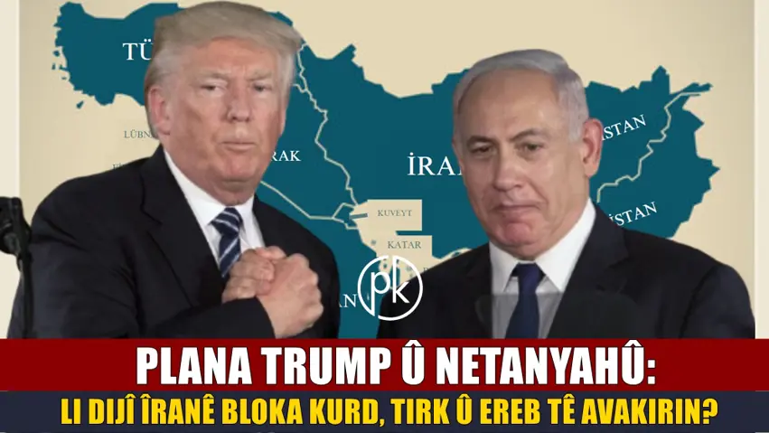 Di navenda hevkêşeya Sûrîye, Îran, Iraq û Tirkiyeyê de Kurd