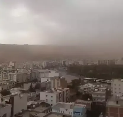 Toz û dûmana ecaca Ereba bi ser Cizîrê de girt