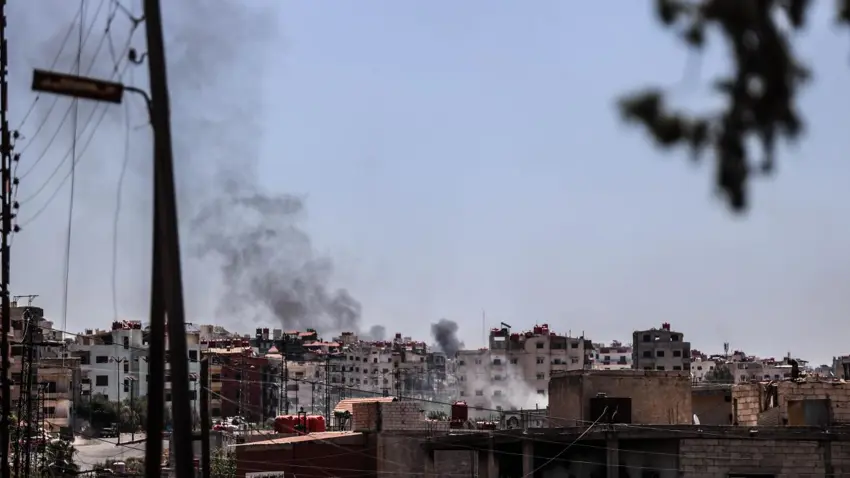 İsrail, Süveyda’nın çevresini bombaladı!