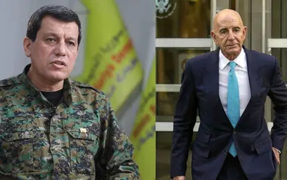 Tom Barrack û Mazlûm Abdî hevdîtinekî surprîzî kirin