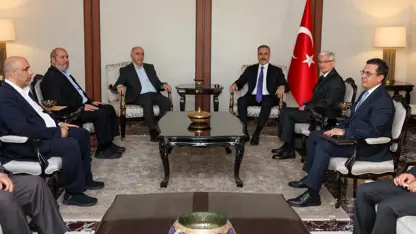 Hakan Fidan, Hamas heyetiyle Ankara'da görüştü