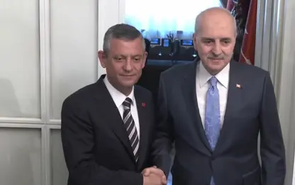 Numan Kurtulmuş, Özgür Özel’i ziyaret etti