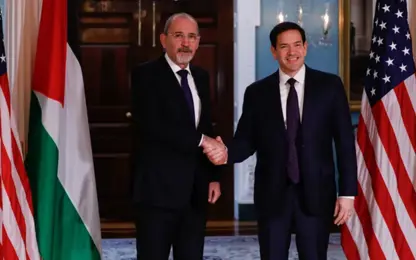 Rubio bi Wezîrê Derve yê Urdunê Safadî re civiya