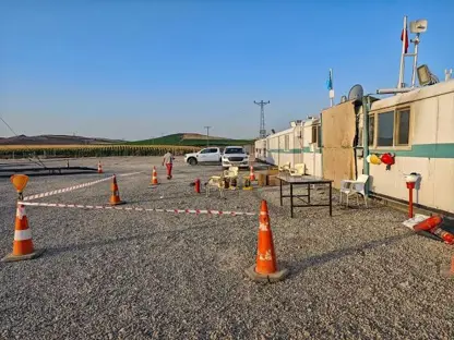 Diyarbakır'da petrol sondaj kuyusunda yangın!