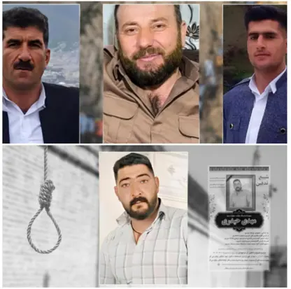 Rejîma Îranê kolberekî Kurd qetil kir, 2 birîndar kirin û girtiyekî Kurd jî bi dar ve kir
