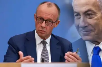 Merz bang li Netanyahu kir