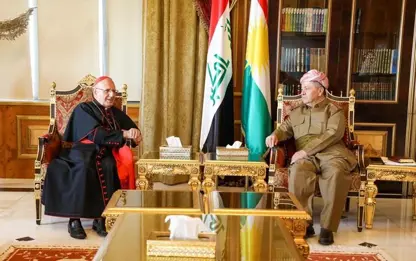 Serokê Dêra Kildaniyên Iraq û Cîhanê spasiya Serok Barzanî kir