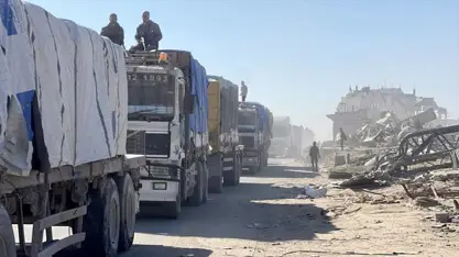 UNRWA'dan İsrail'e çağrı: Gazze'ye 6 bin tırlık yardım ulaştırılmalı!