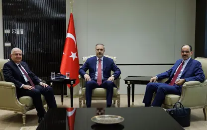 Hakan Fidan, Yaşar Güler ve İbrahim Kalın bir araya geldi
