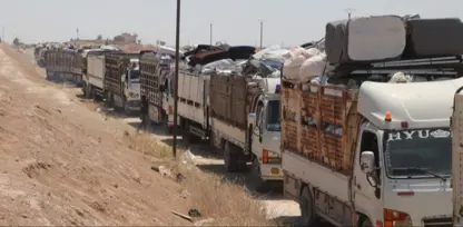 48 malbat ji kampa li Hesekê ber bi bajarê xwe Dêra Zorê ve çûn