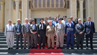 Encûmena Piştgiriya Parêzgeha Helebceyê spasiya Serok Barzanî kir