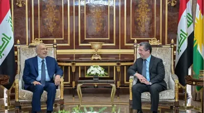 Mesrûr Barzanî û Mehmûd Meşhedanî civiyan