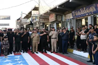 5 polîsên Iraqê yên pêl alên Amerîka û Îsraîlê kiribûn ji kar hatin dûrxistin