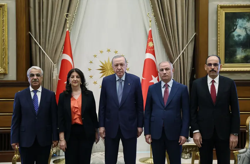 Erdoğan-DEM Parti görüşmesi başladı: DEM’den açıklama