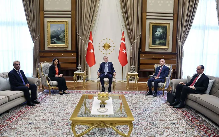 Erdoğan ile görüşme sona erdi: DEM Parti’den ilk açıklama