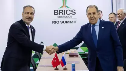 Hakan Fidan, Rus mevkidaşı Lavrov ile bir araya geldi