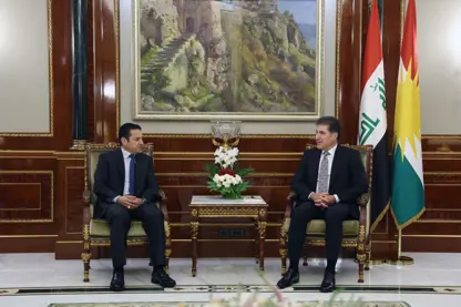 Nêçîrvan Barzanî li gel Şêwirmendê Asayişa asayişa Iraqê civiya 