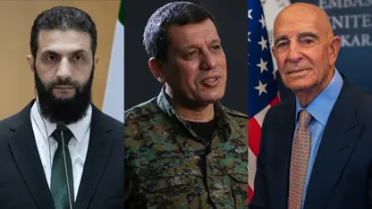 Tom Barrack, Ahmed Şaraa ve Mazlum Abdi'den üçlü görüşme
