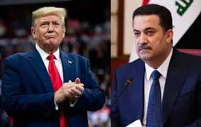 Trump, li ser baca gumrikê name ji serokwezîrê Iraqê Sudanî re şand