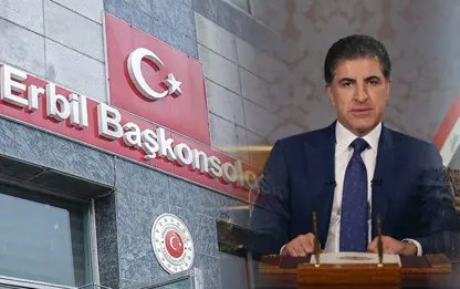 Türkiye’den Neçirvan Barzani’ye Türkçe ve Kürtçe teşekkür mesajı