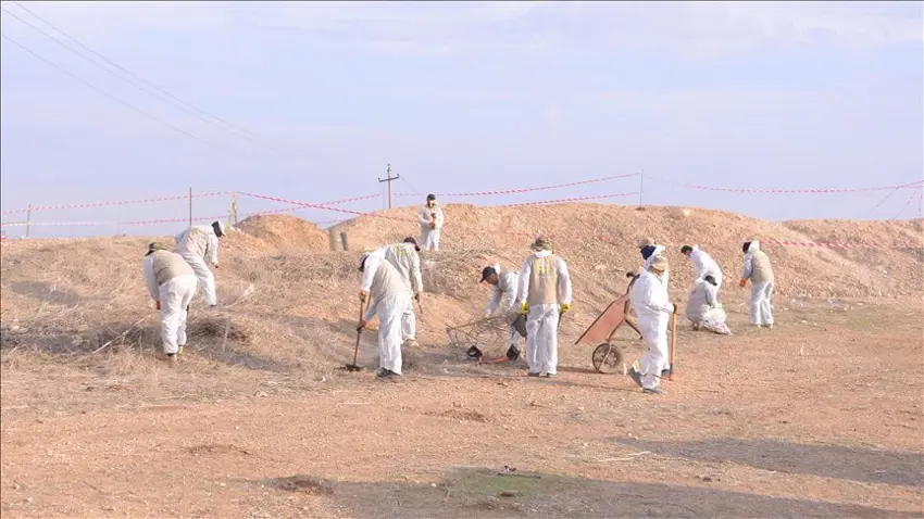 Rûfatên 22 Êzidiyên Şingalê radestî malbatan hatin kirin