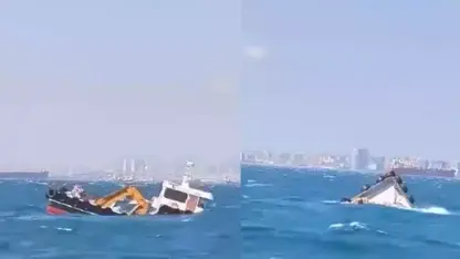 Li Îstenbolê firtûna ku çêbû keştiyekî noqav kir