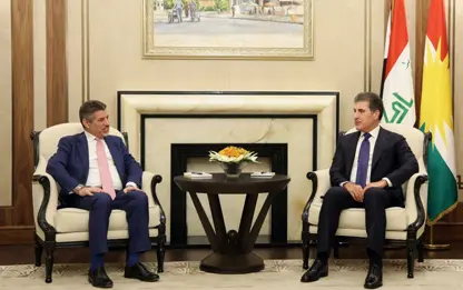 Neçirvan Barzani, Büyükelçi Vagan'ı kabul etti