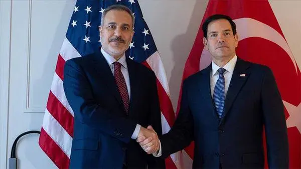 Hakan Fidan, ABD'li mevkidaşı Marco Rubio ile görüştü