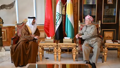 Mesud Barzani, Bahreyn'in Irak Büyükelçisi ile görüştü