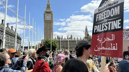 Di desteka ji bo rêxistina ‘Palestine Action’ de gelek kesan xistin binçav