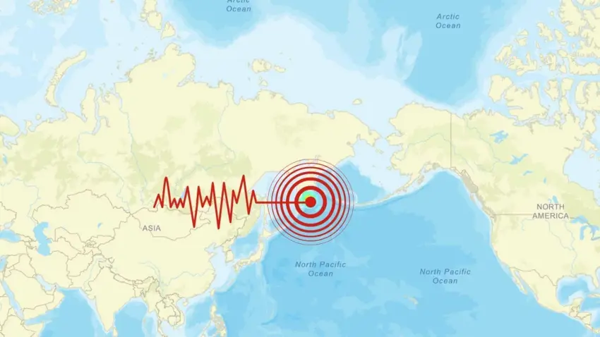 Rusya'da 7,4 şiddetinde deprem! 
