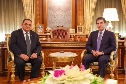 Neçirvan Barzani, ABD’den gelen Süryani heyet ile görüştü