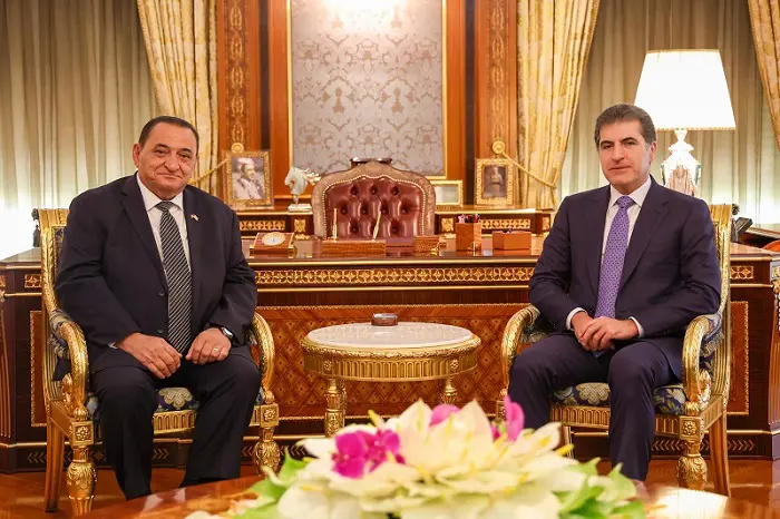سەرۆکی ھەرێمی کوردستان، لهگهڵ شاندێكى ئاشوورییهكانى ئهمركا كۆبووهوه