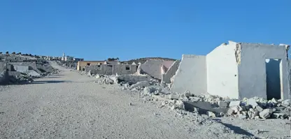 لە عەفرین شارۆچکەیەکی نیشتەجێبوون لەلایەن ئاوارەکانەوە دوای گەڕانەوەیان بۆ ناوچەکانی خۆیان وێران کرا