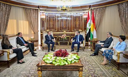 Başbakan Barzani, Fransa'nın Irak Büyükelçisi ile görüştü